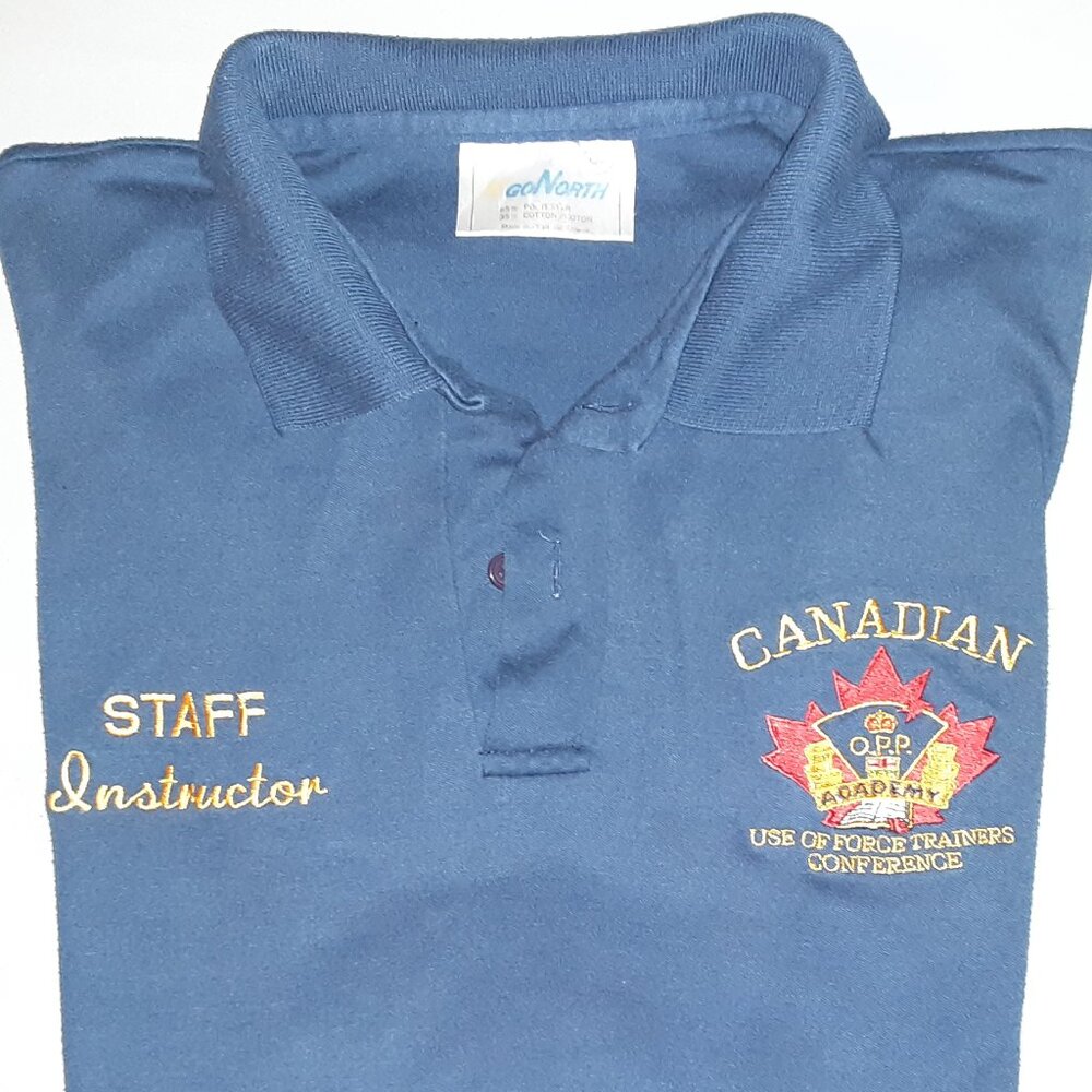 Canadian Use of Force Trainers Conference * OPP Academy * Vintage Embroidered LG
